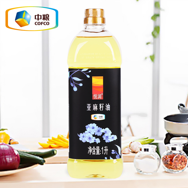 中粮悦润亚麻籽油1L